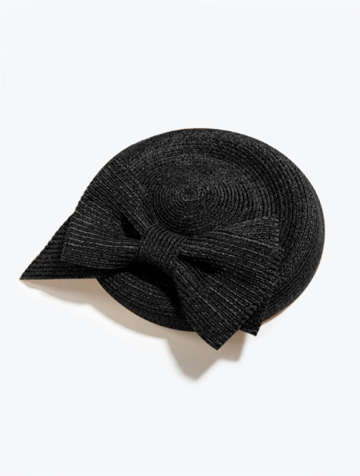 chapeau - femme - ceremonie - bibi - louison - Mademoiselle chapeaux - noir
