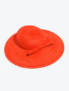 chapeau - femme - ceremonie - coiffe - marlette - Mademoiselle chapeaux - corail