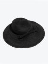 chapeau - femme - ceremonie - coiffe - marlette - Mademoiselle chapeaux - noir