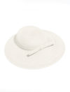 chapeau - femme - ceremonie - coiffe - marlette - Mademoiselle chapeaux - blanc