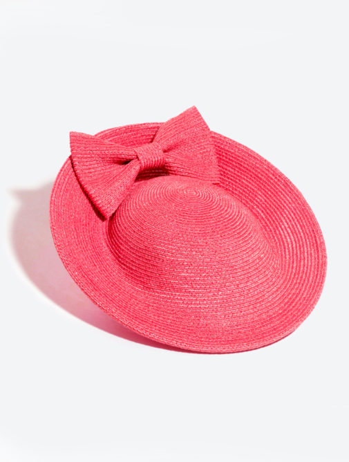 chapeau - femme - ceremonie - coiffe - miss scarlette - Mademoiselle chapeaux - sorbet