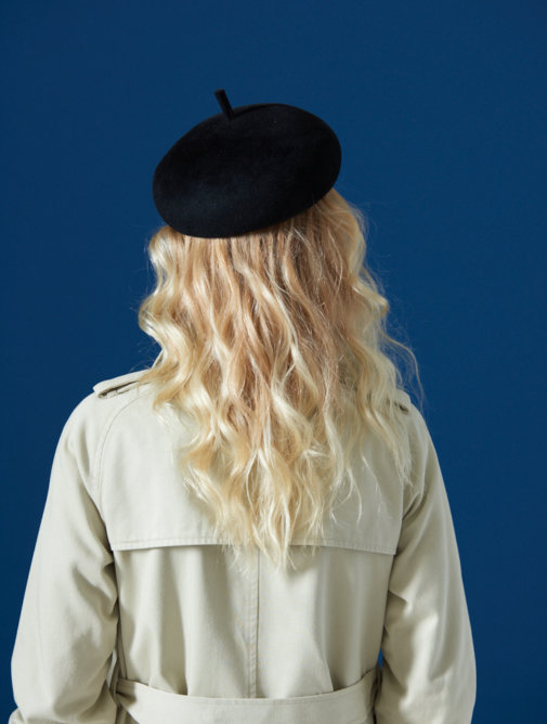 Lookbook Mademoiselle chapeaux - Béret Solange - Feutre - hiver