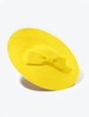 chapeau - femme - ceremonie - paille - coiffe - rita - Mademoiselle chapeaux - jaune
