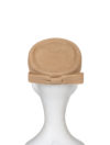 chapeau - ceremonie - femme - paille - tambourin - bianca - Mademoiselle chapeaux - beige