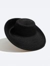 chapeau - noir - femme - ete - paille - Irma - Mademoiselle Chapeaux