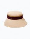 Chapeau été Mademoiselle Chapeaux - bob Zulma - Collection panama style - Paille - ivoire#1