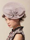 Lookbook Mademoiselle Chapeaux - Coiffe cérémonie Camille - collection florale - Paille #3